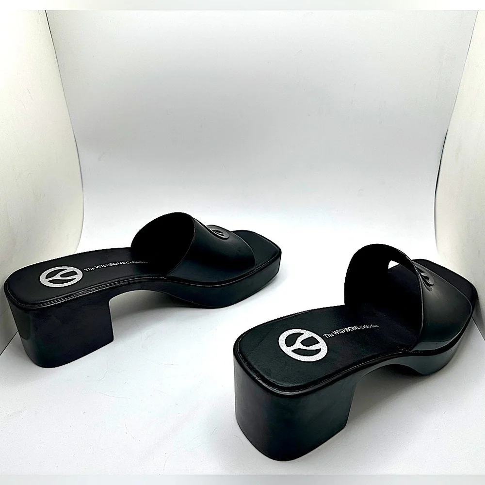 WISHBONE - Leslie heeled mules size US 6 - Picture 9 of 15